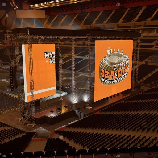 Lucas Oil Stadium - Section 404 Seat View