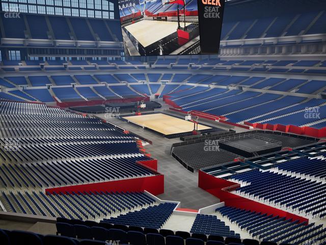 Lucas Oil Stadium - Section 404 Seat View