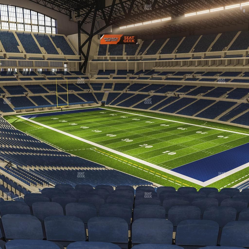Lucas Oil Stadium - Section 406 Seat View