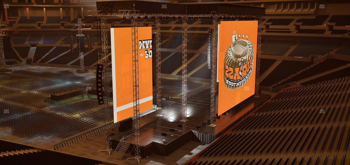 Lucas Oil Stadium - Section 406 Seat View