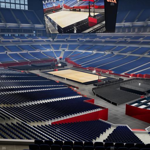 Lucas Oil Stadium - Section 406 Seat View