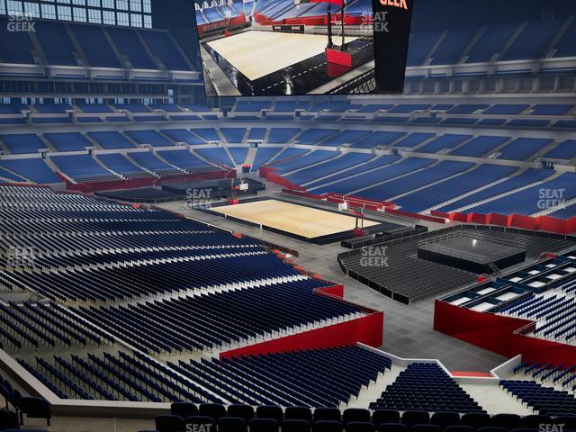 Lucas Oil Stadium - Section 406 Seat View