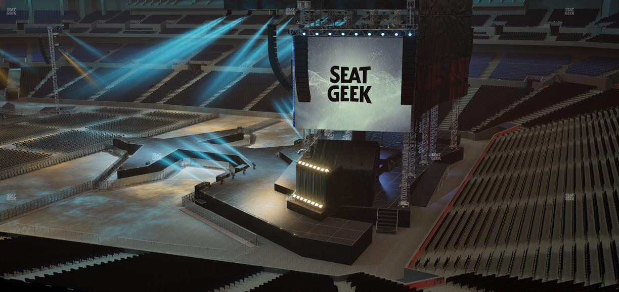 Lucas Oil Stadium - Section 407 Seat View