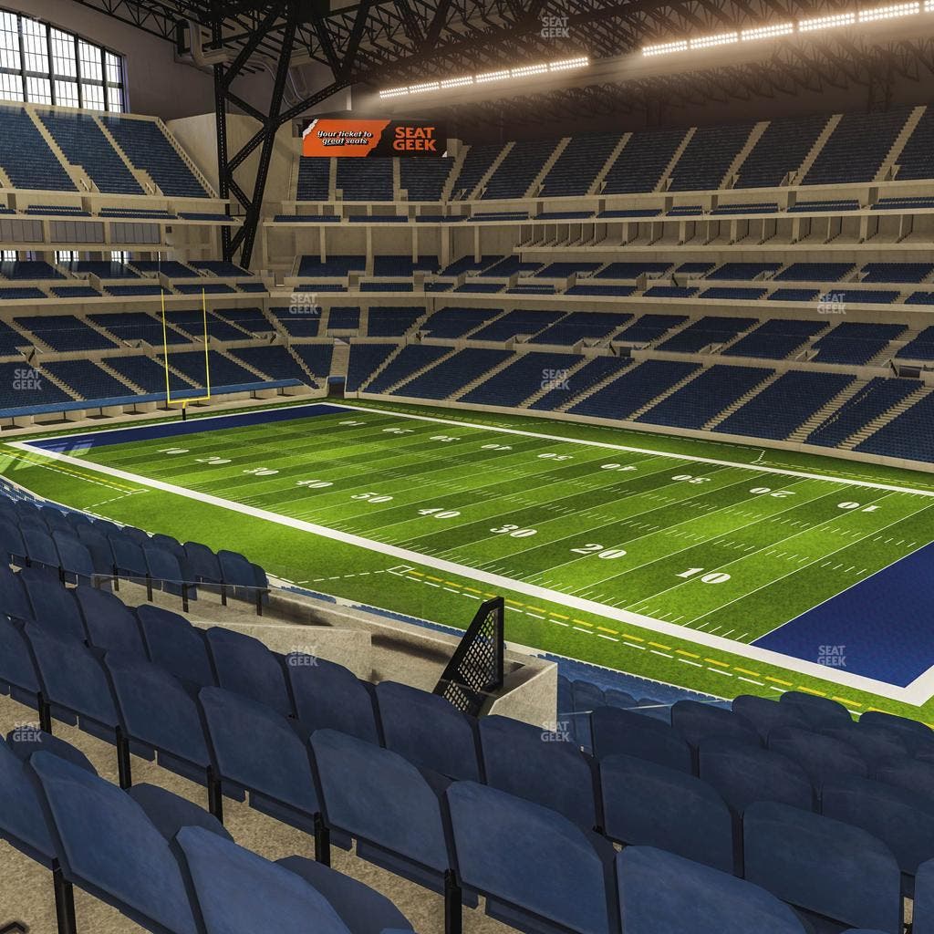 Lucas Oil Stadium - Section 407 Seat View