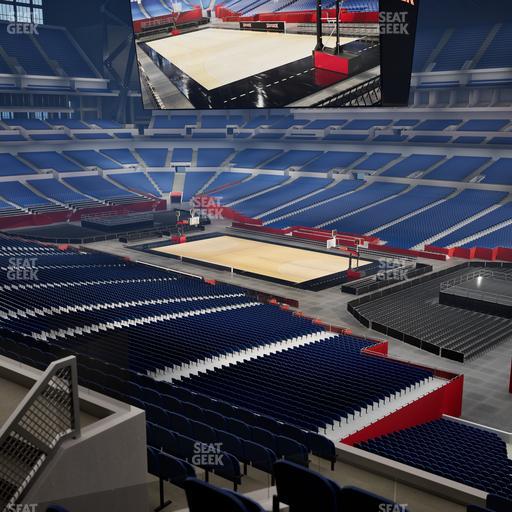 Lucas Oil Stadium - Section 407 Seat View