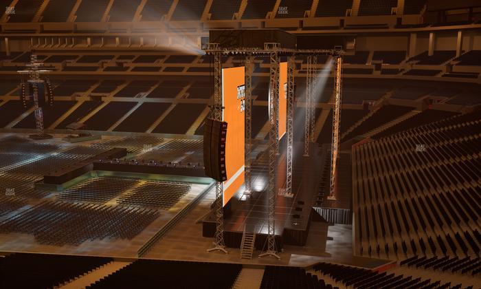 Lucas Oil Stadium - Section 408 Seat View