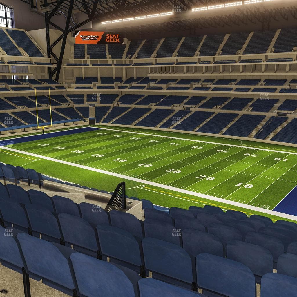 Lucas Oil Stadium - Section 408 Seat View