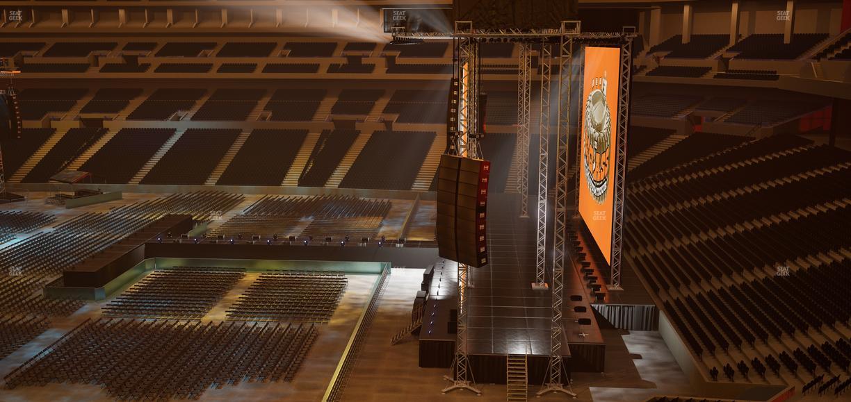 Lucas Oil Stadium - Section 409 Seat View