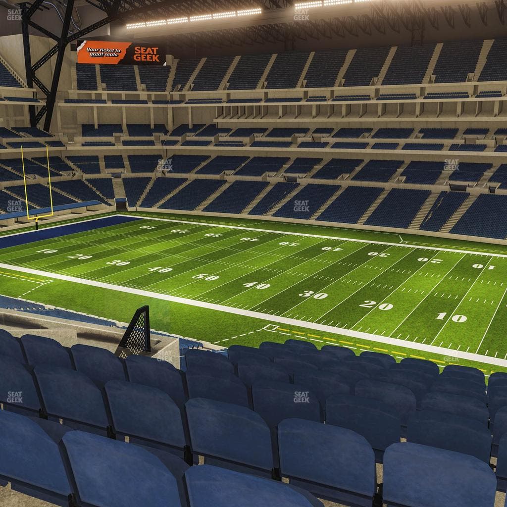 Lucas Oil Stadium - Section 409 Seat View