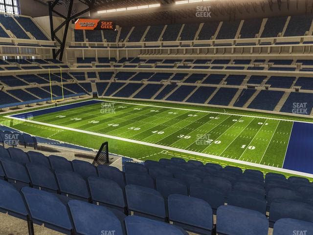 Lucas Oil Stadium - Section 409 Seat View
