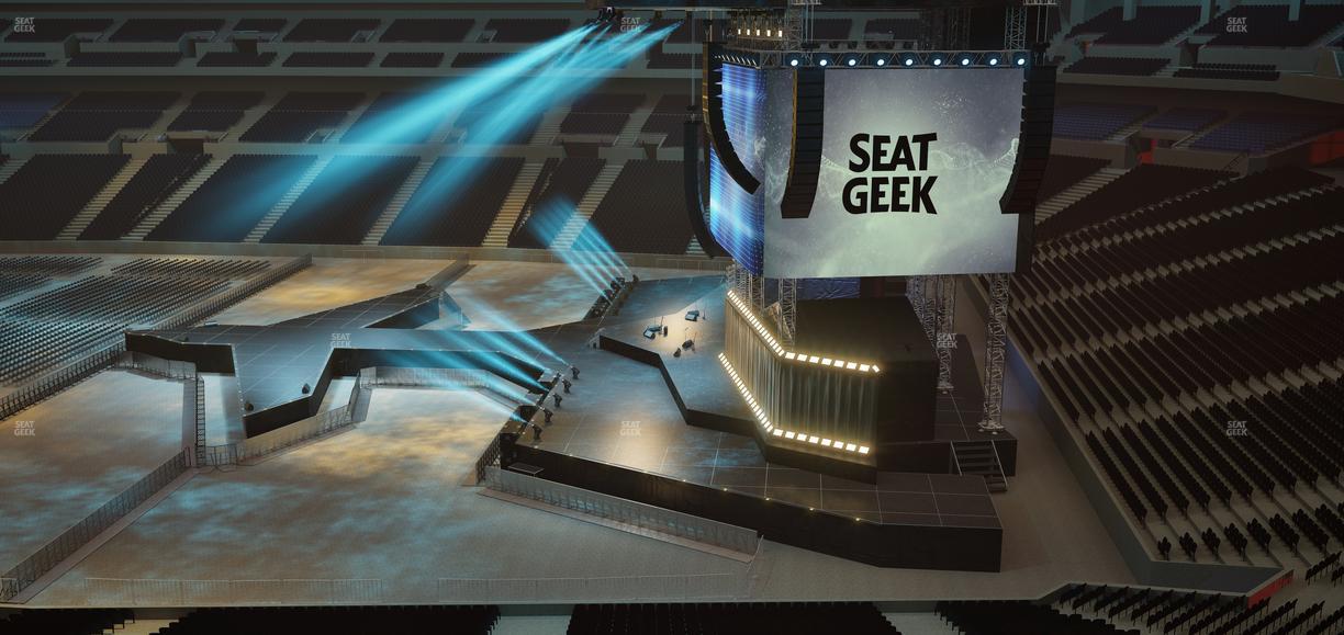 Lucas Oil Stadium - Section 409 Seat View