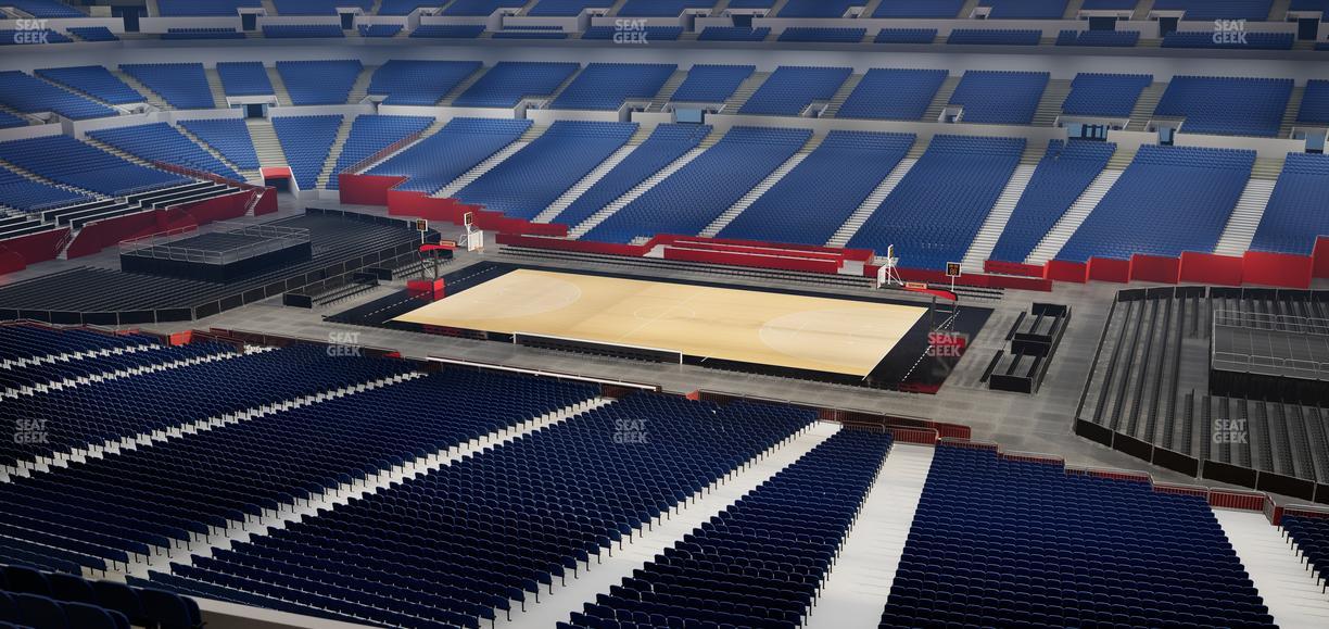 Lucas Oil Stadium - Section 410 Seat View