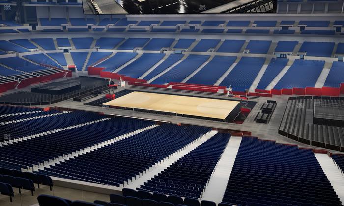 Lucas Oil Stadium - Section 410 Seat View