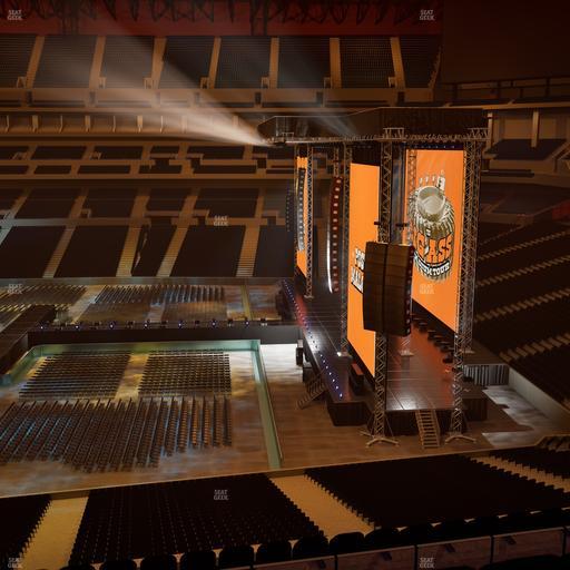 Lucas Oil Stadium - Section 410 Seat View
