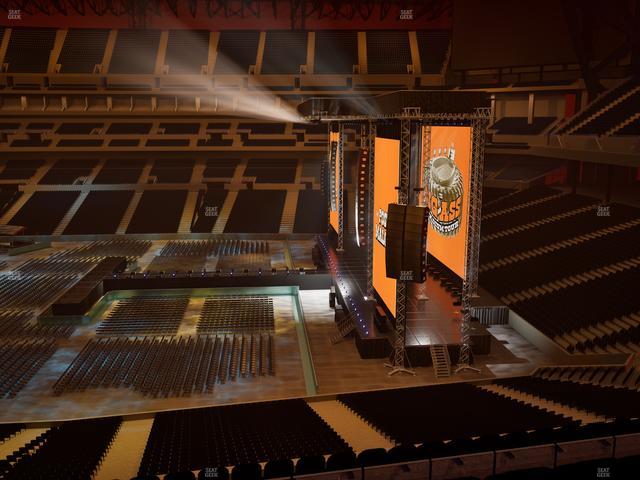 Lucas Oil Stadium - Section 410 Seat View Lucas Oil Stadium - Section 410 Seat View