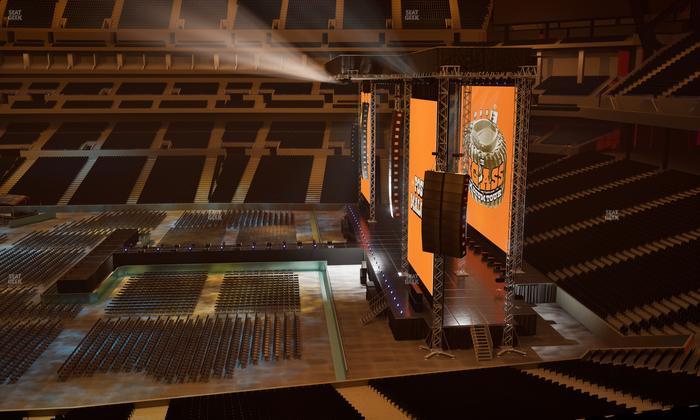 Lucas Oil Stadium - Section 410 Seat View