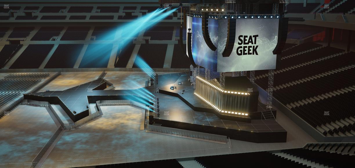 Lucas Oil Stadium - Section 410 Seat View