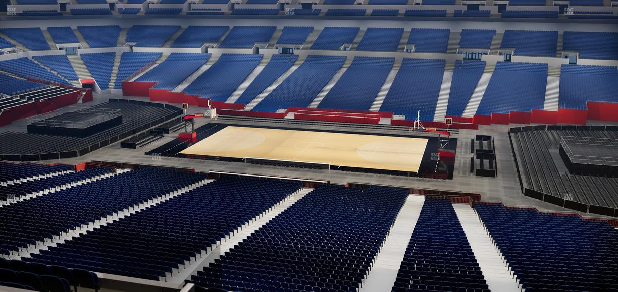 Lucas Oil Stadium - Section 411 Seat View