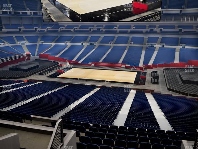 Lucas Oil Stadium - Section 411 Seat View