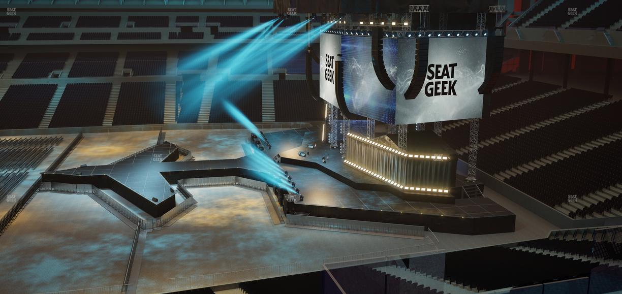 Lucas Oil Stadium - Section 411 Seat View