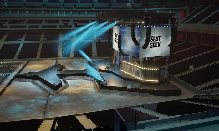 Lucas Oil Stadium - Section 411 Seat View