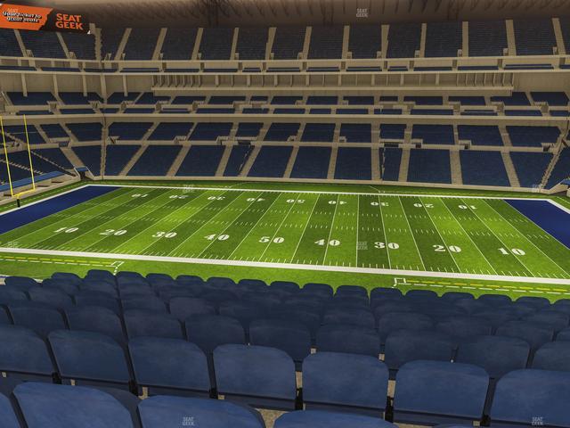 Lucas Oil Stadium - Section 412 Seat View