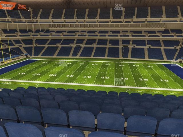 Lucas Oil Stadium - Section 412 Seat View