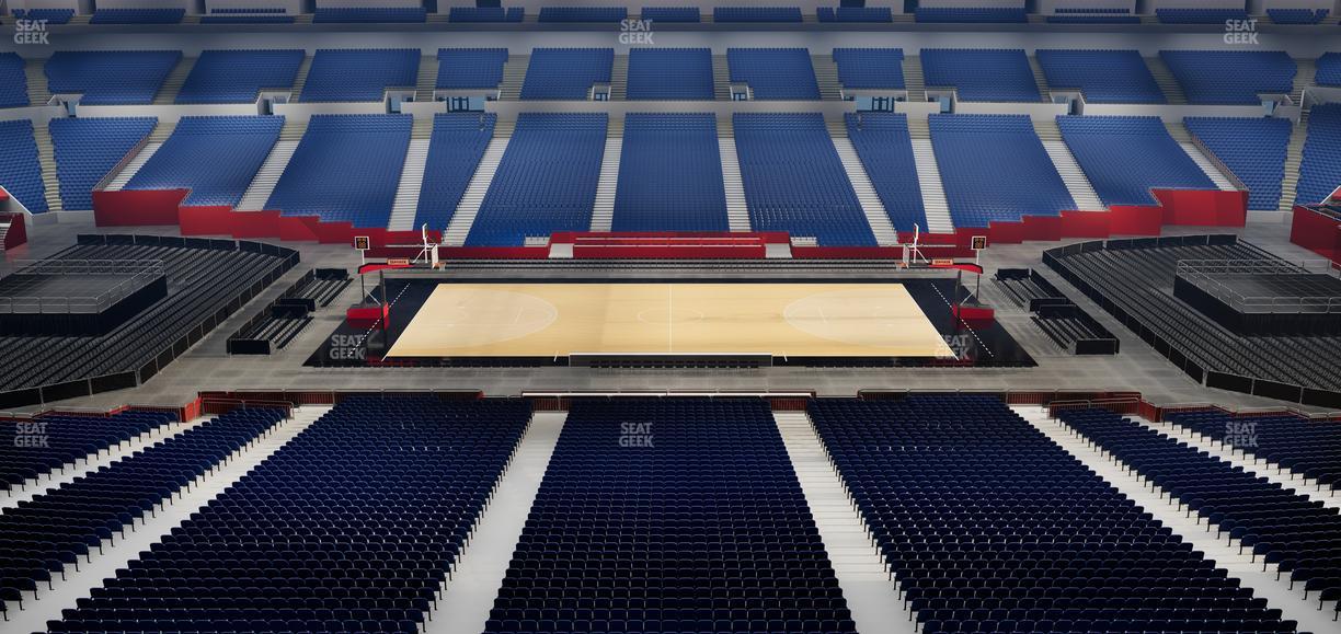 Lucas Oil Stadium - Section 413 Seat View