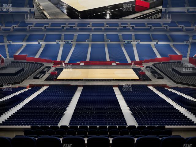 Lucas Oil Stadium - Section 413 Seat View