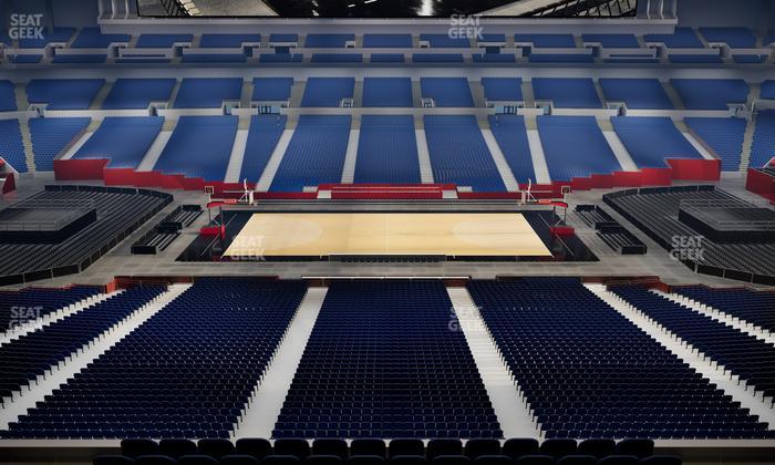 Lucas Oil Stadium - Section 413 Seat View