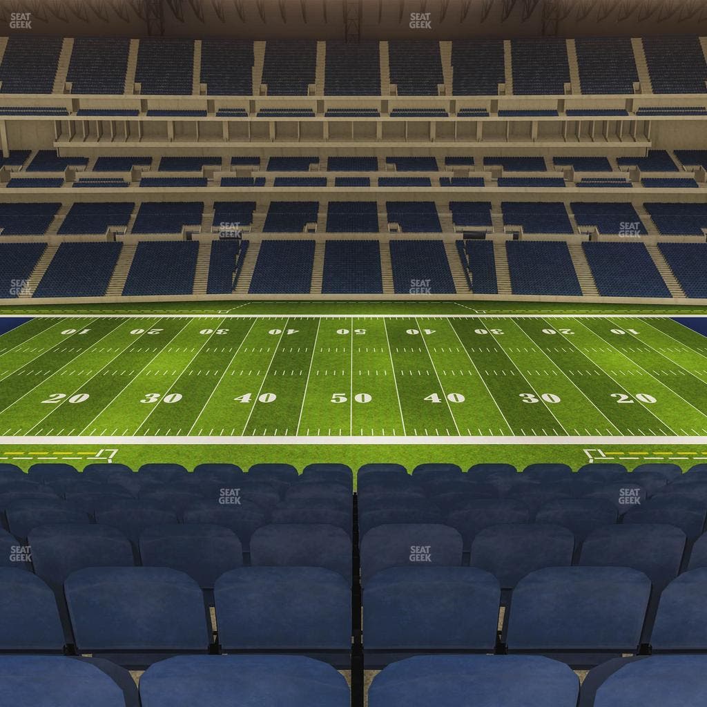 Lucas Oil Stadium - Section 413 Seat View