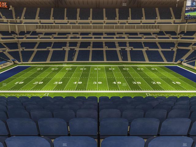 Lucas Oil Stadium - Section 413 Seat View