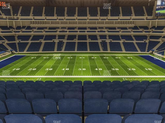 Lucas Oil Stadium - Section 413 Seat View