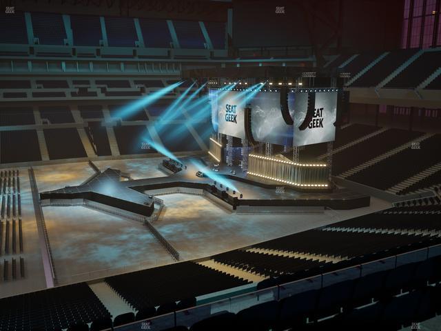 Lucas Oil Stadium - Section 413 Seat View Lucas Oil Stadium - Section 413 Seat View