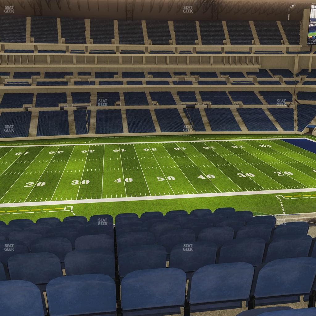 Lucas Oil Stadium - Section 414 Seat View