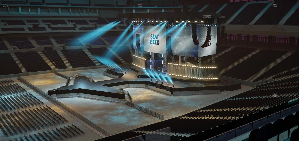 Lucas Oil Stadium - Section 415 Seat View