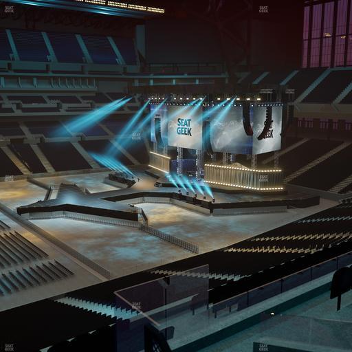 Lucas Oil Stadium - Section 415 Seat View