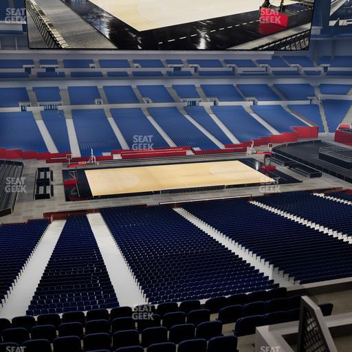 Lucas Oil Stadium - Section 415 Seat View