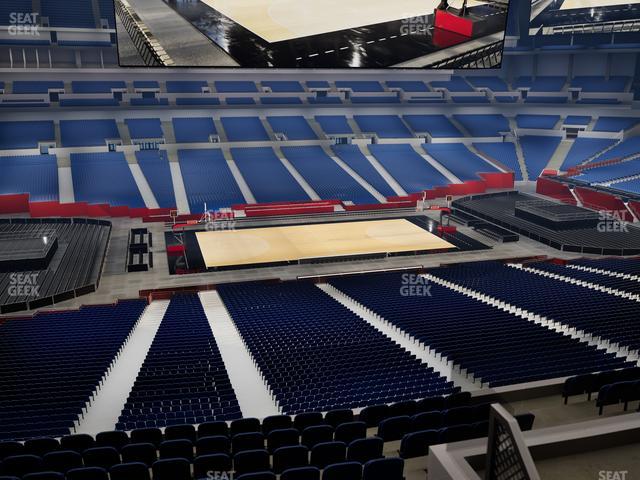 Lucas Oil Stadium - Section 415 Seat View