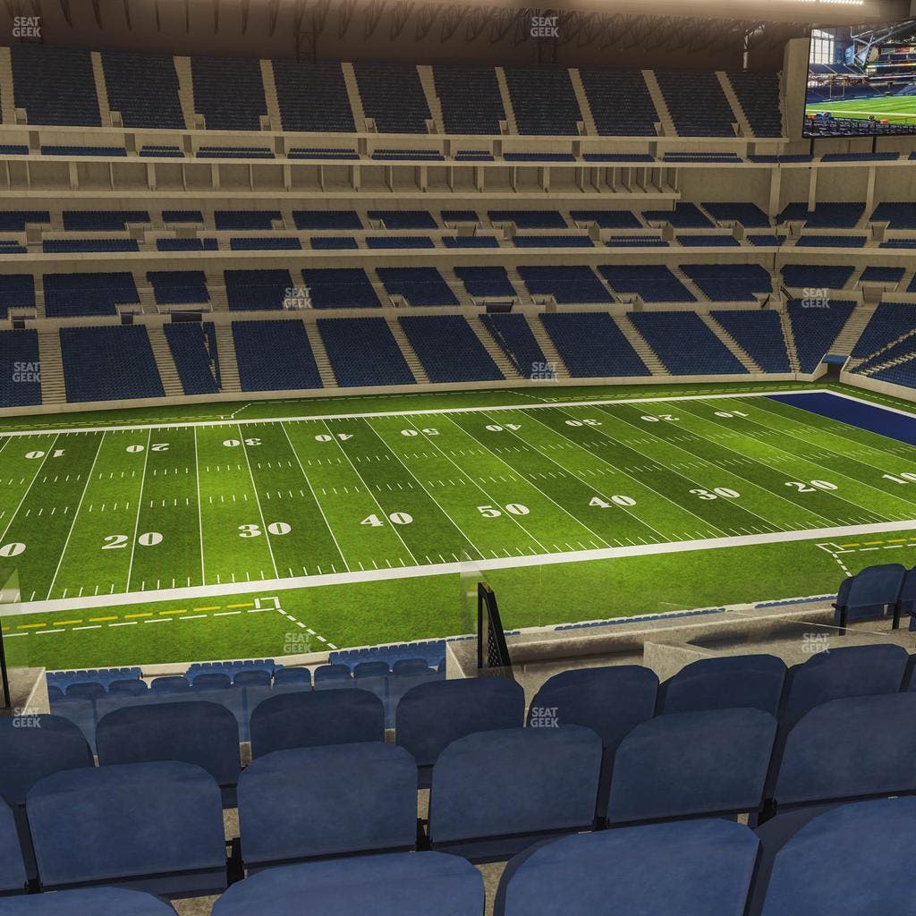 Lucas Oil Stadium - Section 415 Seat View