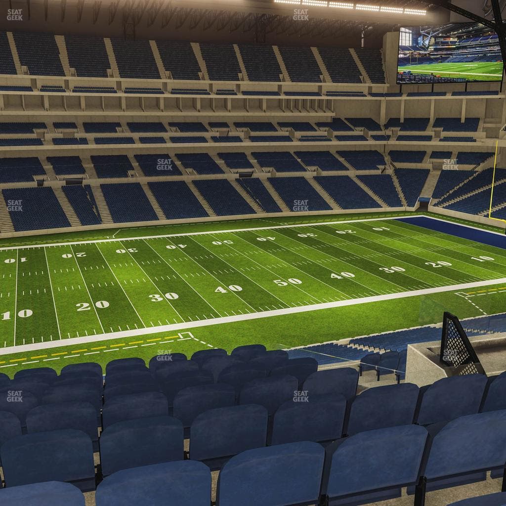 Lucas Oil Stadium - Section 416 Seat View