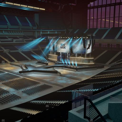 Lucas Oil Stadium - Section 417 Seat View