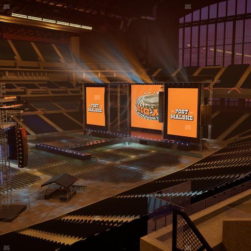 Lucas Oil Stadium - Section 417 Seat View