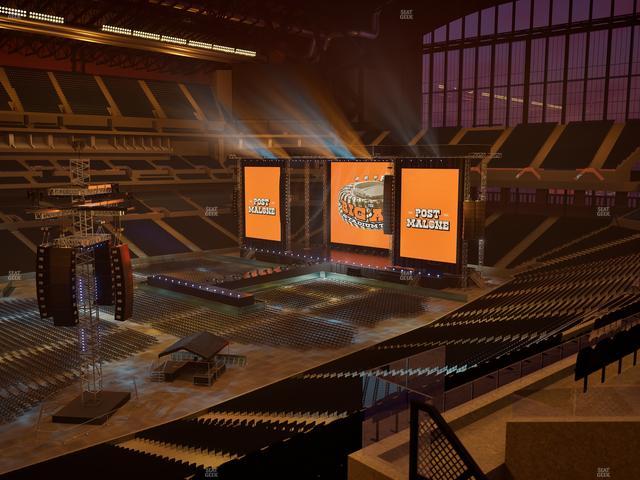 Lucas Oil Stadium - Section 417 Seat View Lucas Oil Stadium - Section 417 Seat View