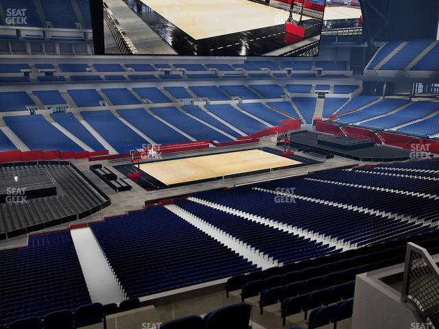 Lucas Oil Stadium - Section 417 Seat View