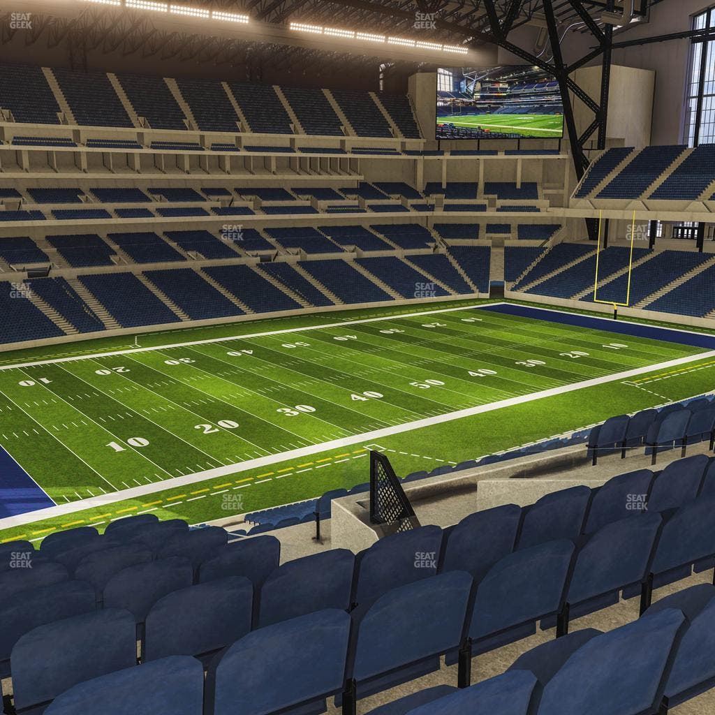 Lucas Oil Stadium - Section 418 Seat View