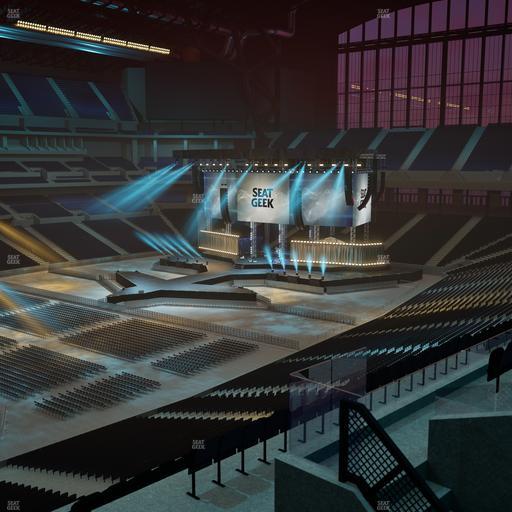 Lucas Oil Stadium - Section 418 Seat View