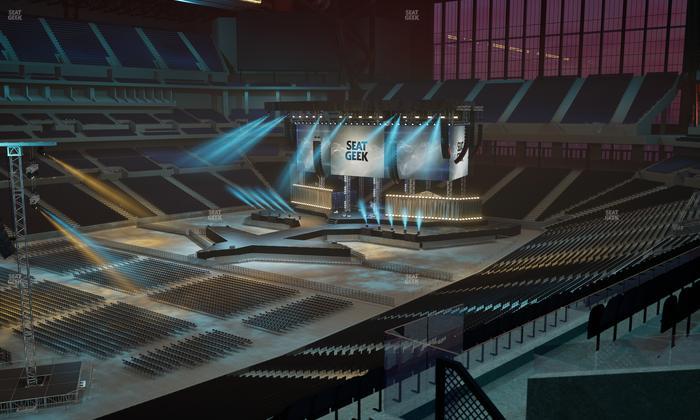 Lucas Oil Stadium - Section 418 Seat View