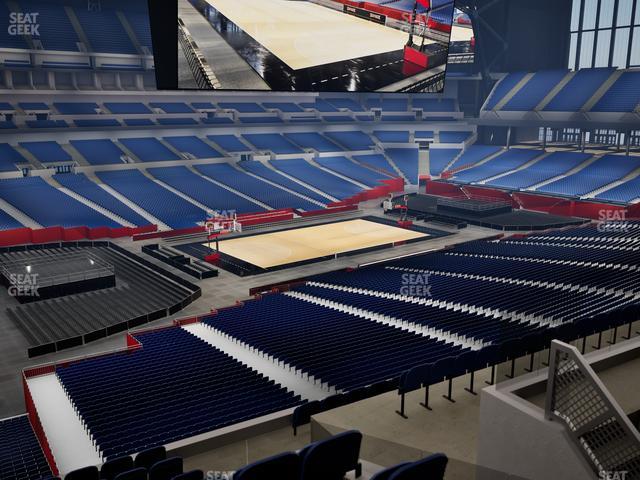 Lucas Oil Stadium - Section 418 Seat View