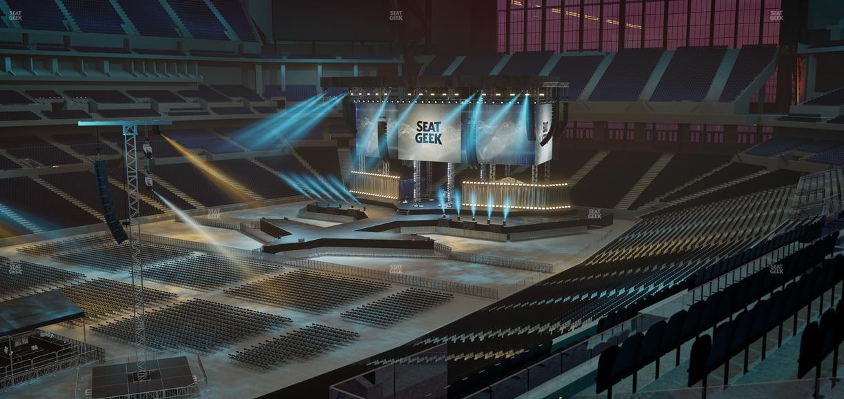 Lucas Oil Stadium - Section 419 Seat View